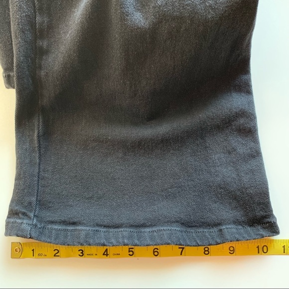 Vanilla Star Hilary Wide leg distressed Black Jeans Size 1 High Rise Flared - Picture 10 of 11